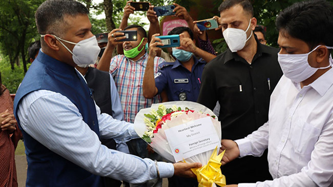 indian new high commissioner welcomed