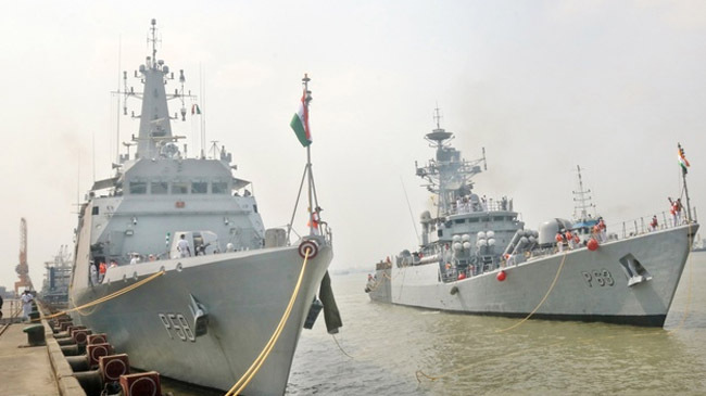 indian warship mongla port