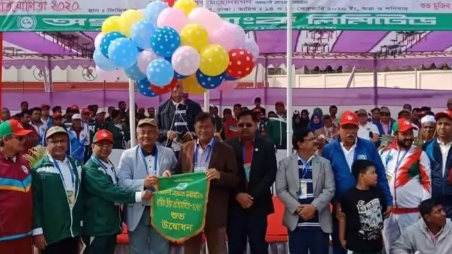 info minister hasan in agrani bank program