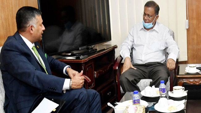 info minister with indian hc