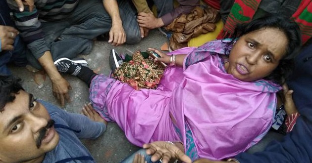 ivy injured in narayanganj