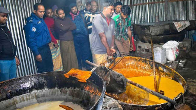 jaggery making without sugar cane