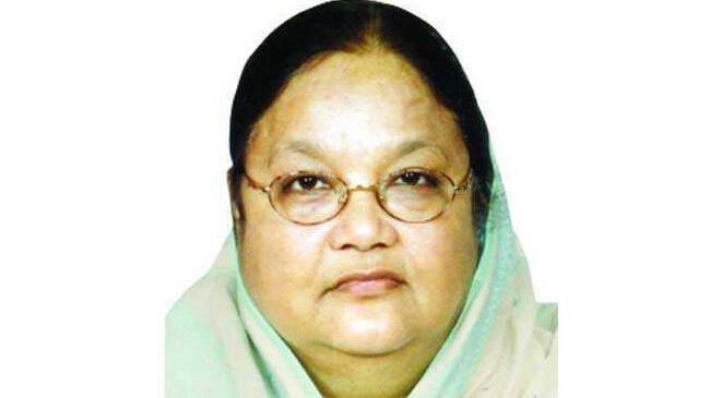 jahanara begum former state minister