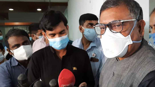 jahid malek health minister 14