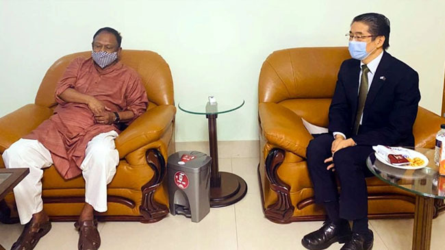 japan ambasador trade minister