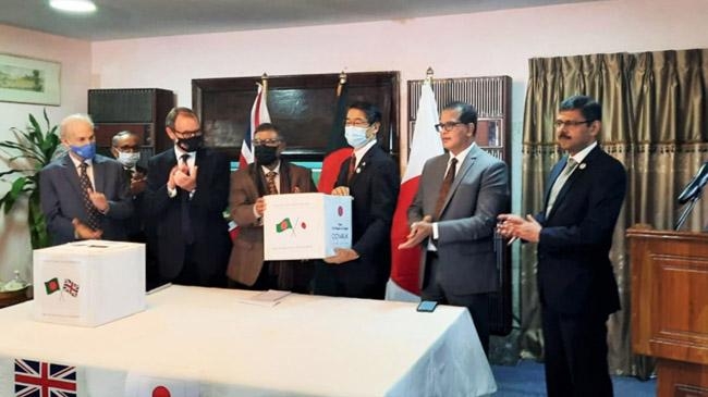 japan and uk give 8 million tica bangladesh