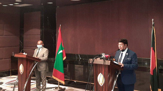 joint briefing dhaka male