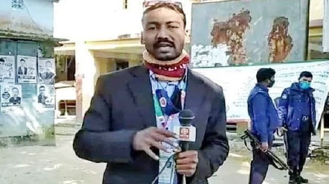 journalist killed train
