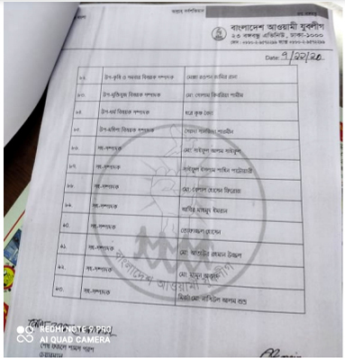 jubo league commitee 8