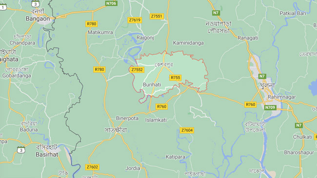 keshabpur map