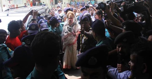 khaleda in BSMMU