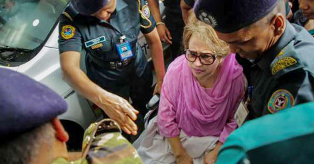 khaleda sick in court