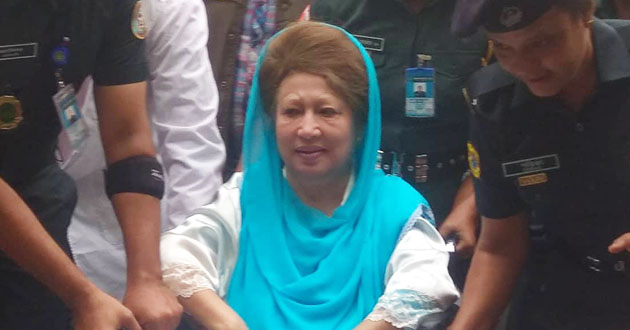khaleda zia in bsmmu