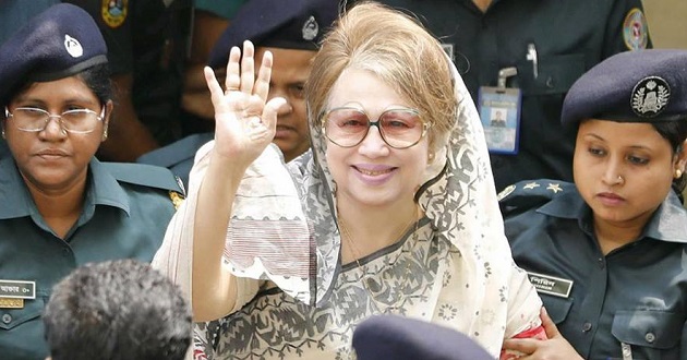 khaleda zia in bsmu medical test