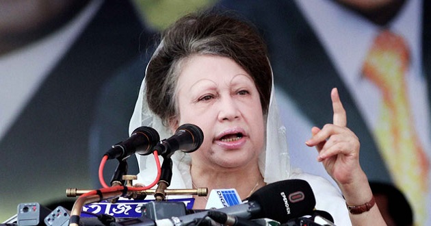 khaleda zia on mike