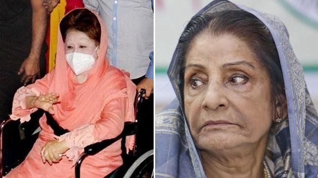 khaleda zia raushan ershad