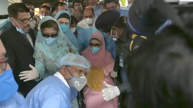 khaleda zia released