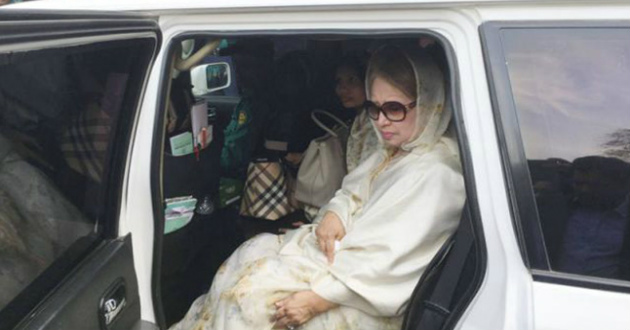 khaleda zia way to zail