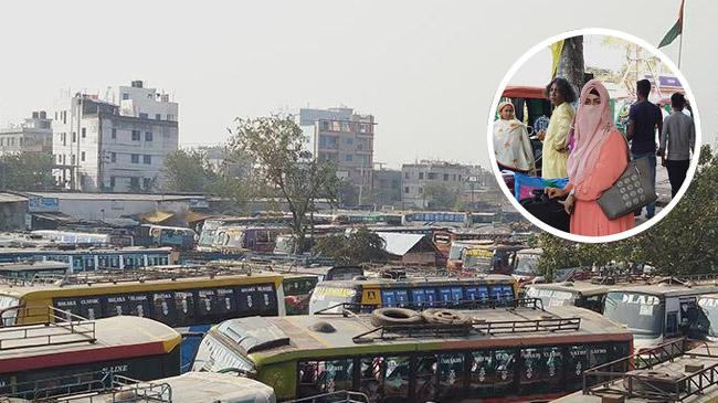 khulna bus strike