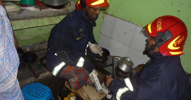 kitchen fire 1