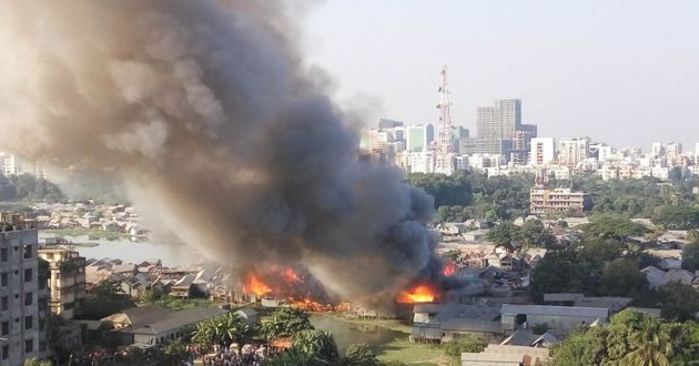 korail agun dhaka