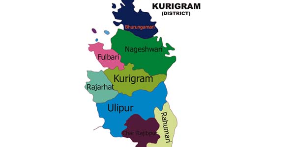 kurigram map