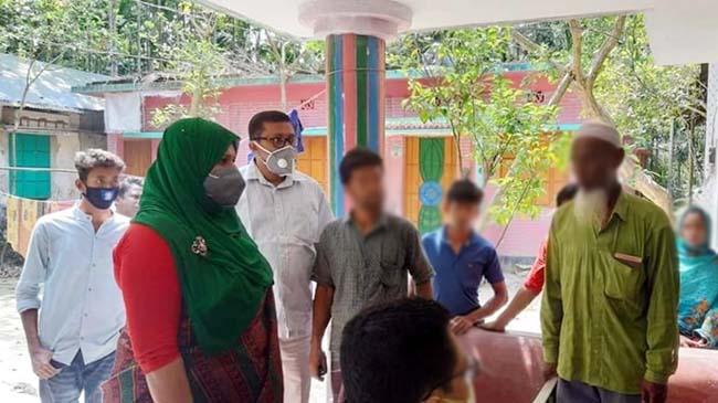 lakshipur qurentaine migrant people