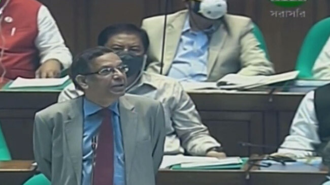 law minister parliament