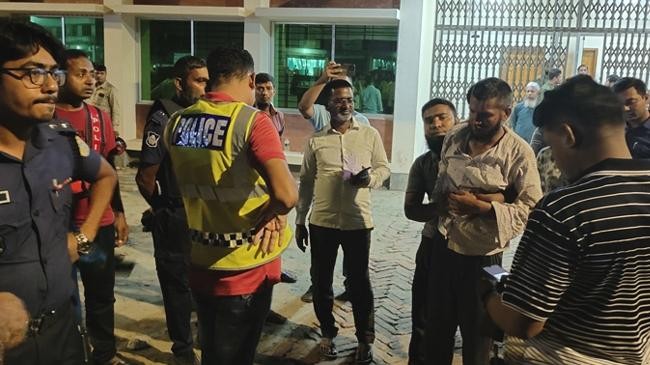 lebukhali bridge mp son staff clash