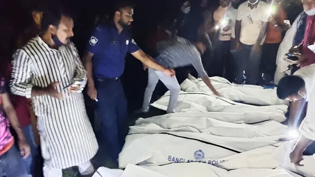 loiska bil boat sunk 20 bodes recovered inner