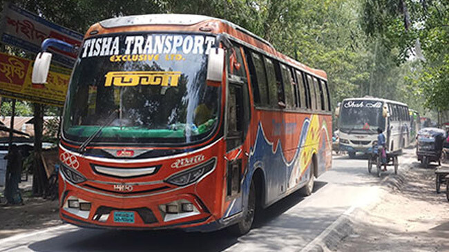 long distance bus to dhaka
