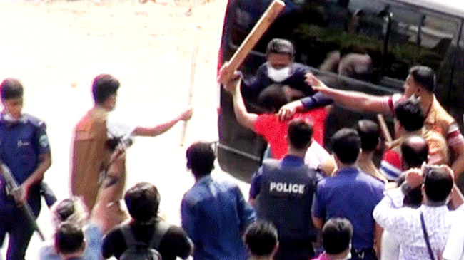 long march injured 2