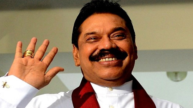 mahinda rajapaksa sri lankan pm