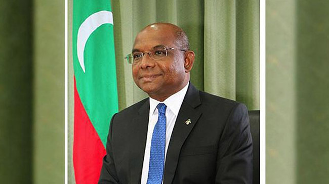 maldives fm abdullah shahid