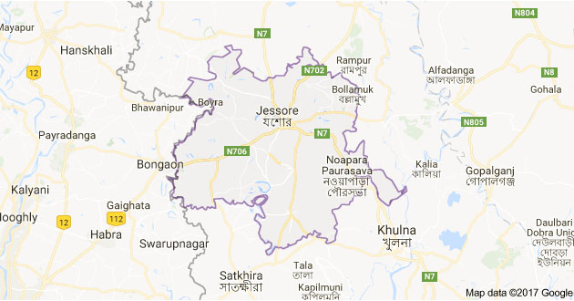 map Jessore