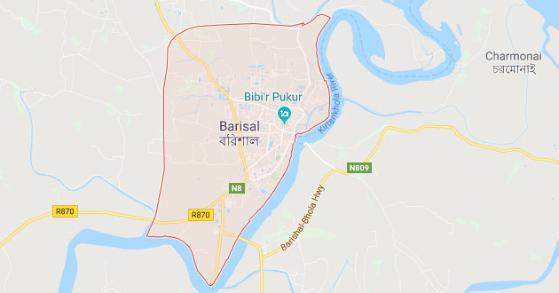 map barisal