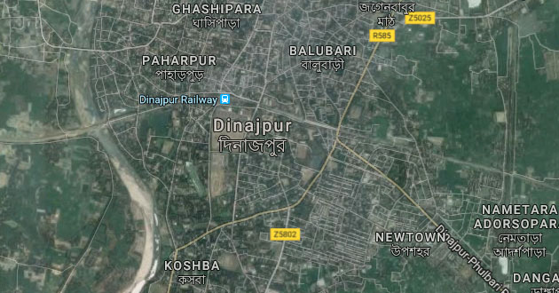 map dinajpur