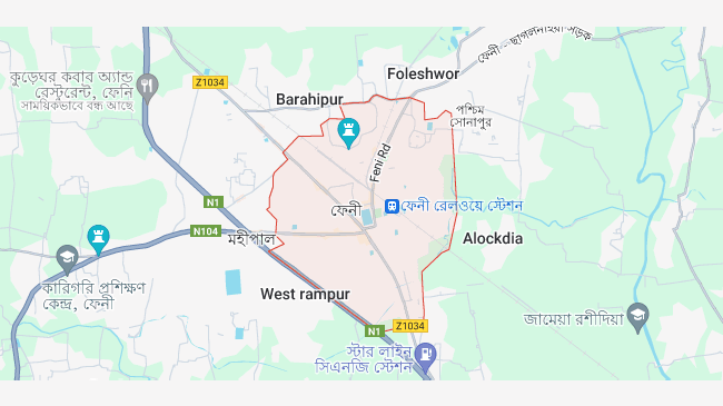 map feni