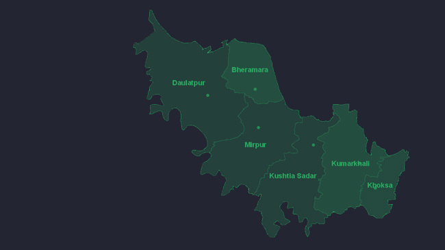 kustia map