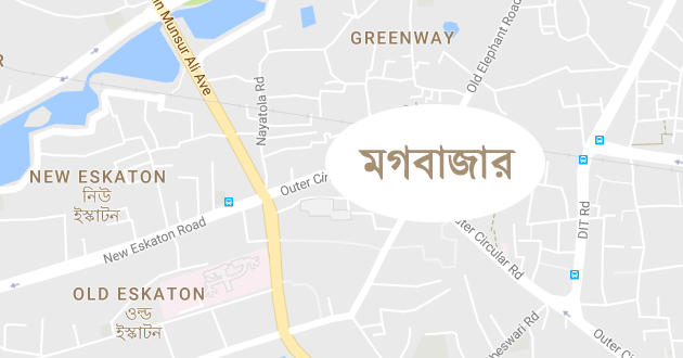 map moghbazar dhaka