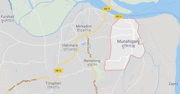map munshiganj