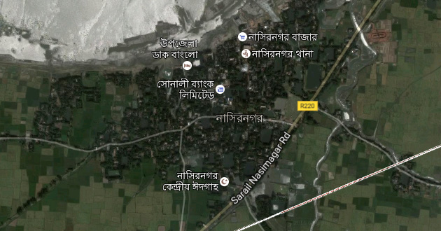 map nasirnagar