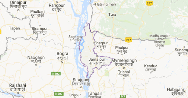 map of jamalpur