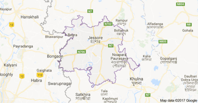 map of jessore