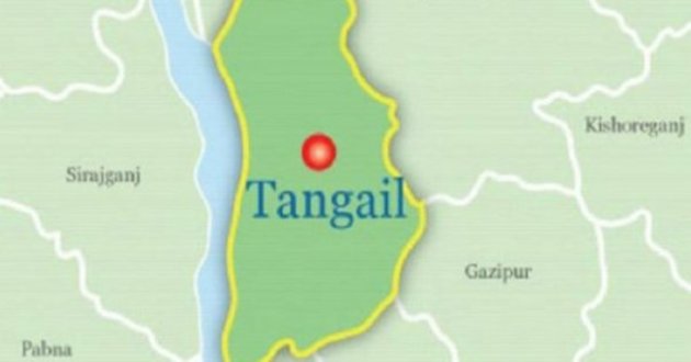 map of tangail