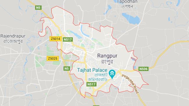 map zila rangpur
