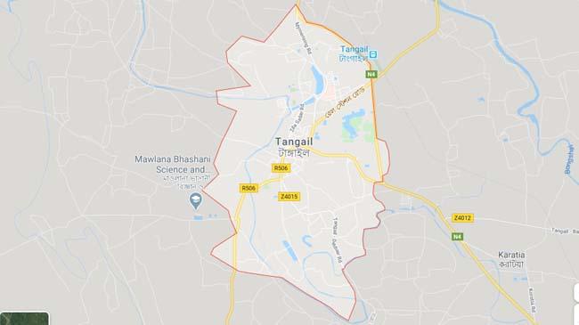 map zila tangail