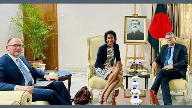 masud afreens meeting with foreign secretary masud bin momen