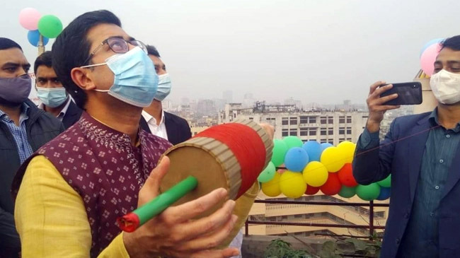 mayor tapas inaugurated kite festival