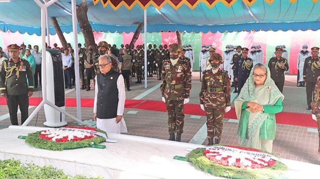 md. abdul hamid and sheikh hasina